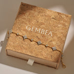 Lab-grown Diamond Frame Fine Bracelet gembea jewelry