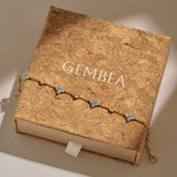 Lab-grown Diamond Frame Fine Bracelet gembea jewelry