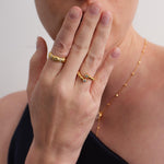 Lab-grown Diamond Grid Ring gembea jewelry