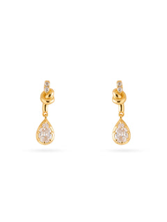 Lab-grown Diamond Knot & Glow Earrings GEMBEA JEWELRY