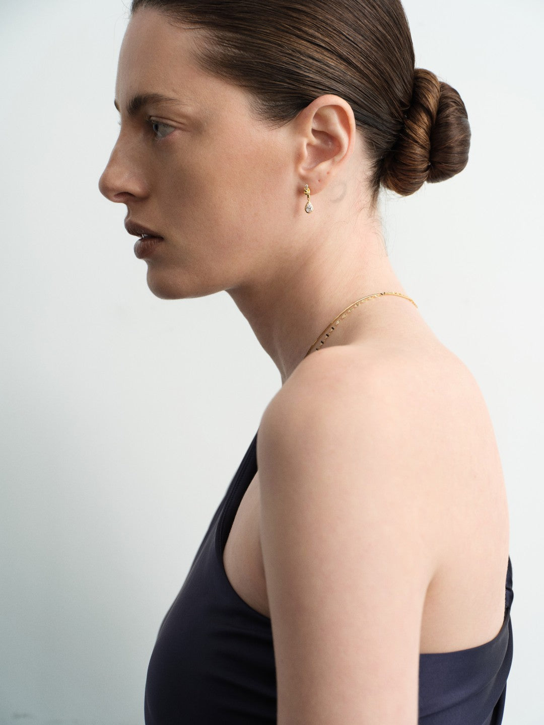 Lab-grown Diamond Knot & Glow Earrings GEMBEA JEWELRY