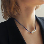 Lapis Lazuli Baroque Pearl Necklace GEMBEA JEWELRY