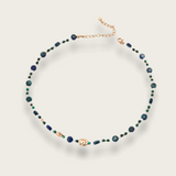 Lapis Lazuli Beaded Necklace gembea jewelry