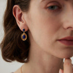 Lapis Lazuli Gemstone Earrings - Gembea Jewelry