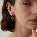 Lapis Lazuli Gemstone Earrings - Gembea Jewelry