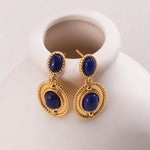 Lapis Lazuli Gemstone Earrings - Gembea Jewelry