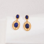 Lapis Lazuli Gemstone Earrings - Gembea Jewelry
