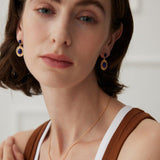Lapis Lazuli Gemstone Earrings - Gembea Jewelry