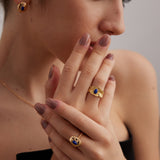 Gembea Jewelry Lazuli Days Series Sunlit Depths Earrings