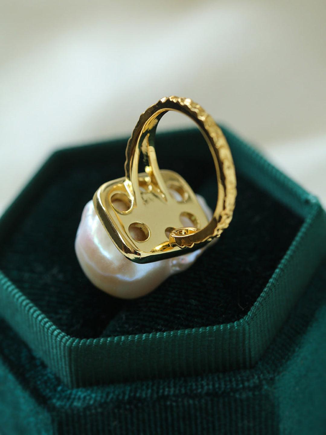 Baroque Pearl Ring - Gembea Jewelry