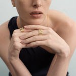 Lattice Weave Lab-grown Diamond Ring gembea jewelry