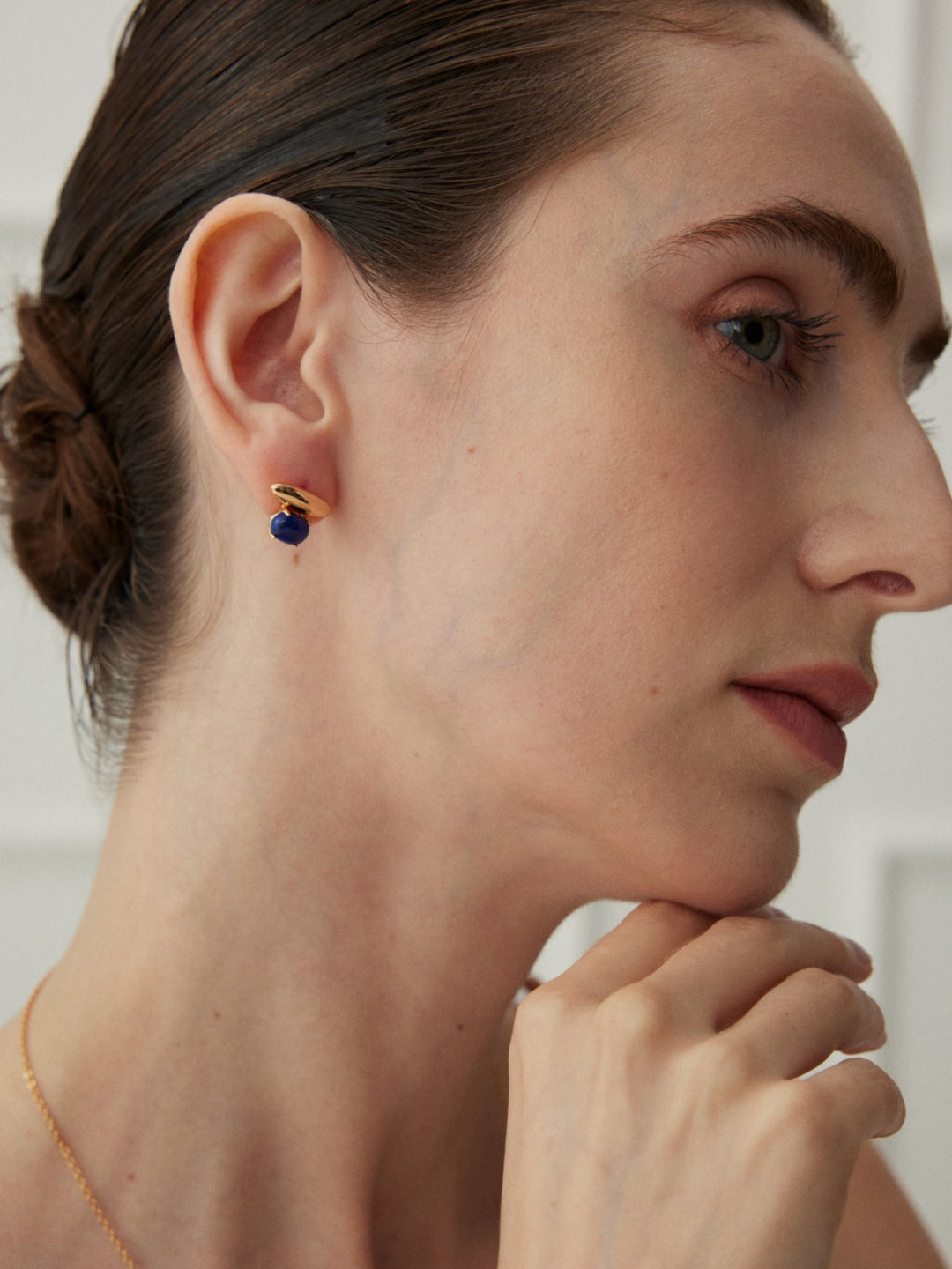 Gembea Jewelry Lazuli Days Series Blue Solstice Stud Earrings