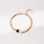 Tiger's eye Lapis Lazuli Chain Gemstone Bracelets - Gembea Jewelry