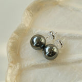 Light Artificial Pearl Stud Earrings-Gembea Jewelry