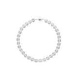 Lily Dew White Crystal Beaded Necklace gembea jewelry