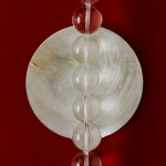 Lily Dew White Crystal Beaded Necklace gembea jewelry