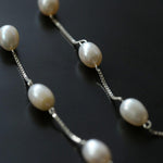 Galaxy Falls Series Tassel Pearl Earrings - Gembea Jewelry