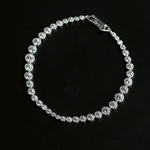 Lueur Bubble Cubic Zircon Bracelet-Silver gembea jewelry