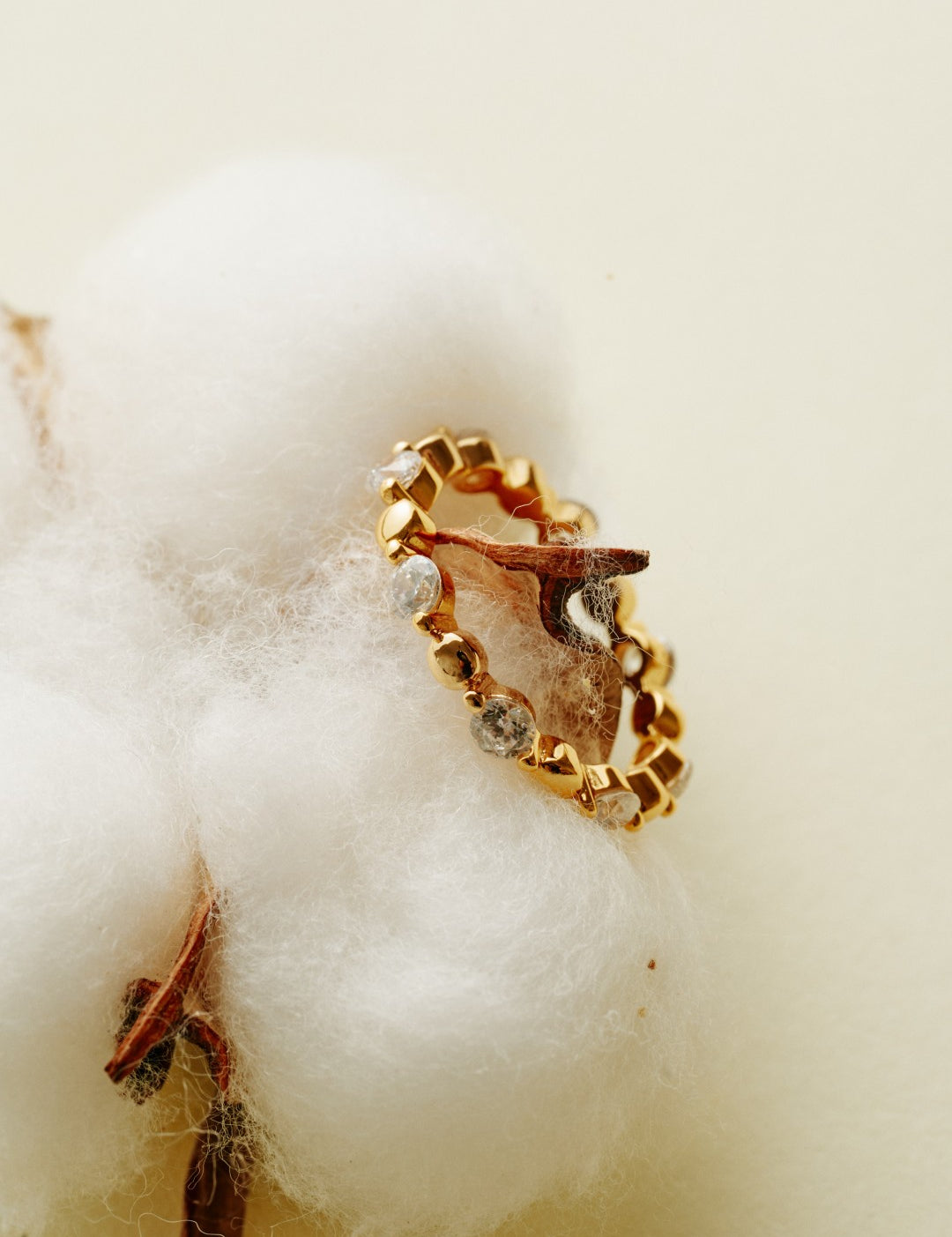 Luminous Band Lab-grown Diamond Ring gembea jewelry