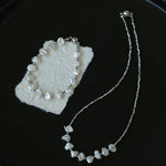 Luxury Shining Silver Baroque Pearl Bracelet GEMBEA JEWELRY
