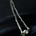 Luxury Shining Silver Baroque Pearl Necklace gembea jewelry
