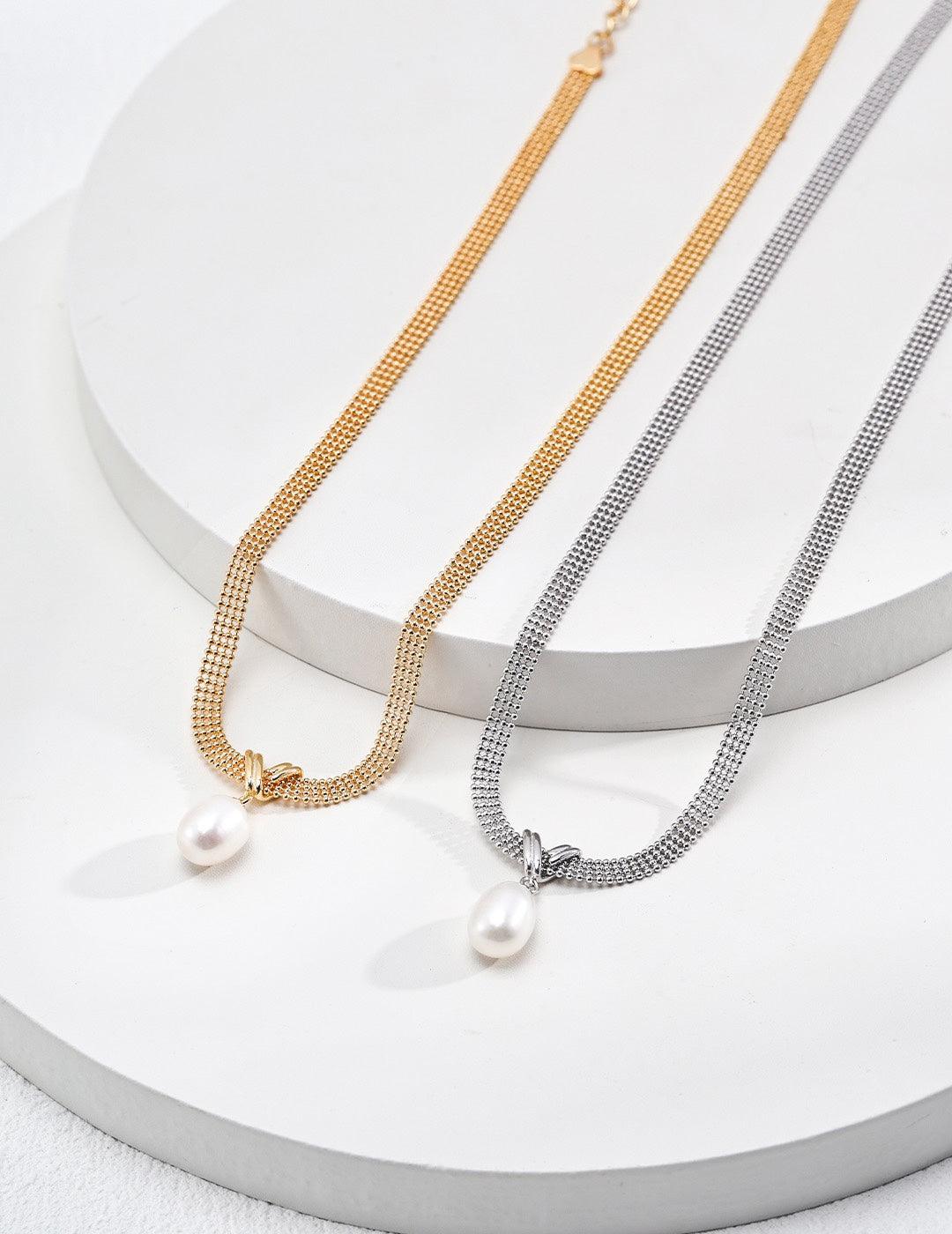Massive Freshwater Pearl Pendant Necklace - Gembea Jewelry