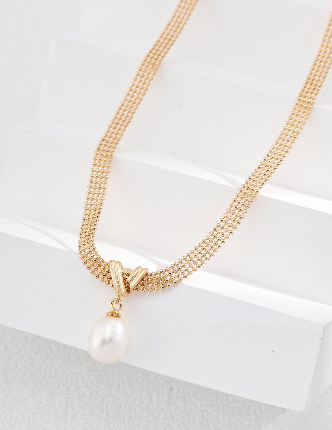 Massive Freshwater Pearl Pendant Necklace - Gembea Jewelry
