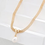 Massive Freshwater Pearl Pendant Necklace - Gembea Jewelry