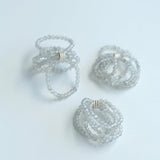 Microstretch Labradorite Gemstone Multilayer Ring - Gembea Jewelry