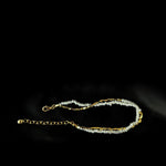 Mini Golden Rice Pearl Doubel Beaded Bracelet gembea jewelry