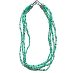 Mini Green Orange Agate Necklace gembea jewelry