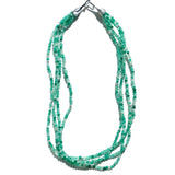 Mini Green Orange Agate Necklace gembea jewelry