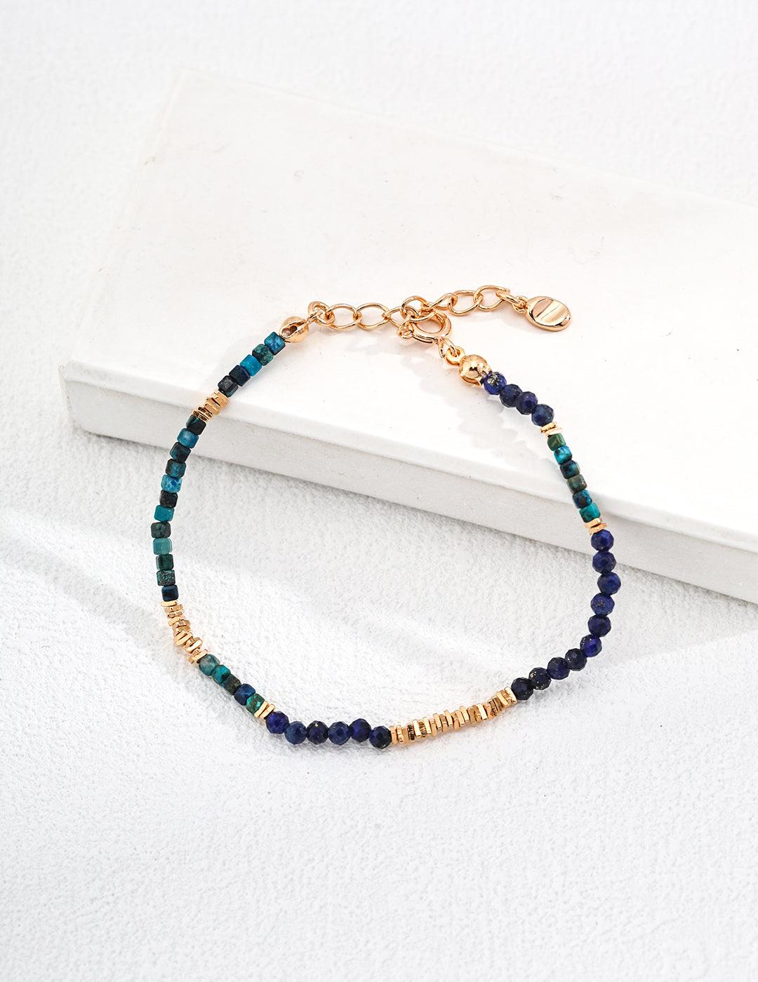 Synthetic Lapis Lazuli Lucky Bracelets - Gembea Jewelry