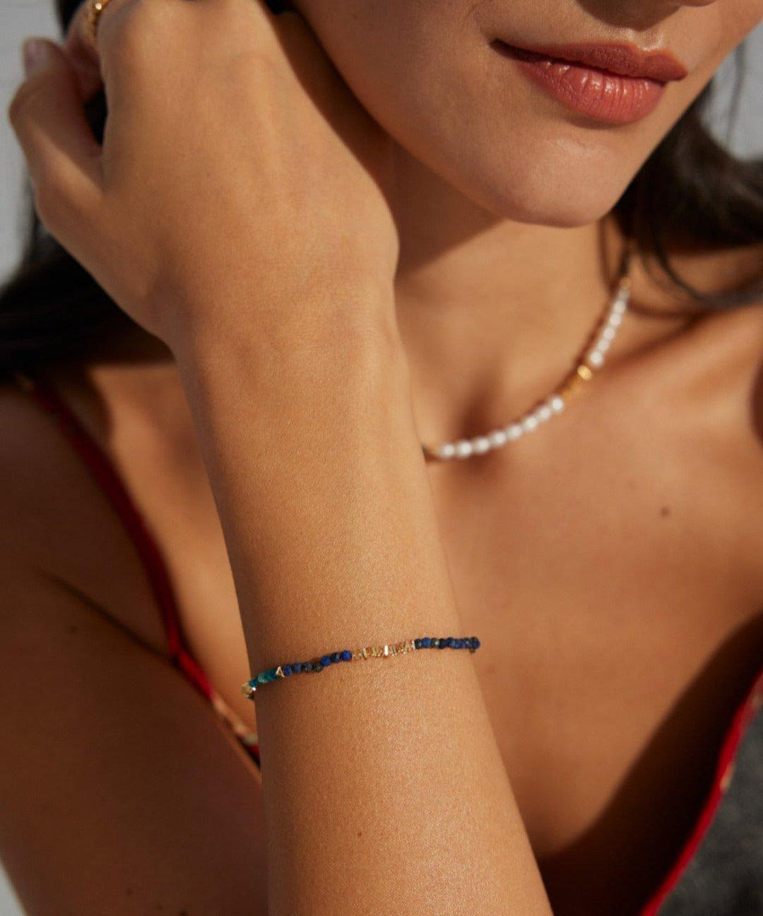 Synthetic Lapis Lazuli Lucky Bracelets - Gembea Jewelry