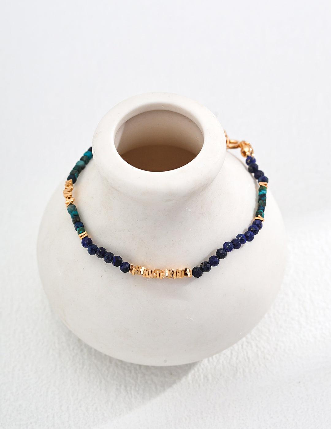 Synthetic Lapis Lazuli Lucky Bracelets - Gembea Jewelry