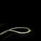 Mini Pearl Beaded Collar Necklace gembea jewelry