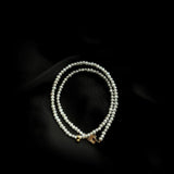 Mini Pearl Beaded Collar Necklace gembea jewelry