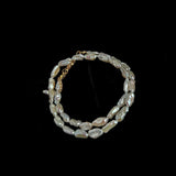 Minimalist Irregular Baroque Pearl Necklace gembea jewelry