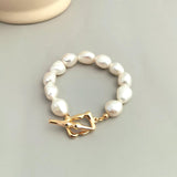 Minimalist Baroque Pearl Bracelets - Gembea Jewelry