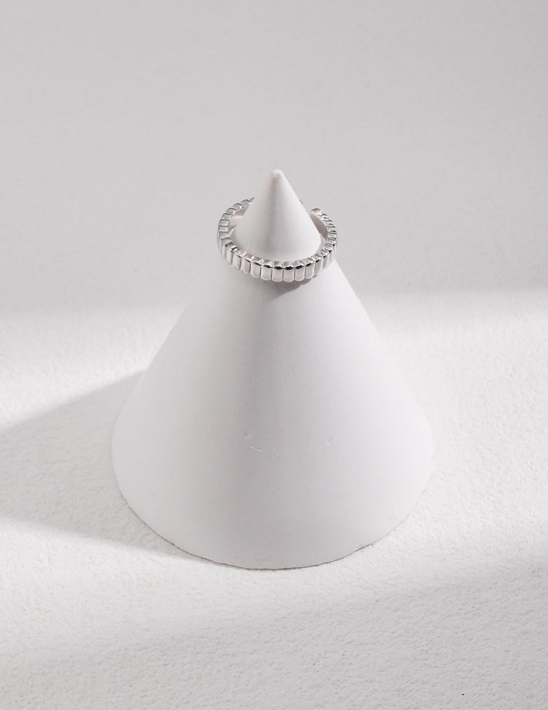 Cheap Minimalist Style 925 Sterling Silver Open Ring - Gembea Jewelry
