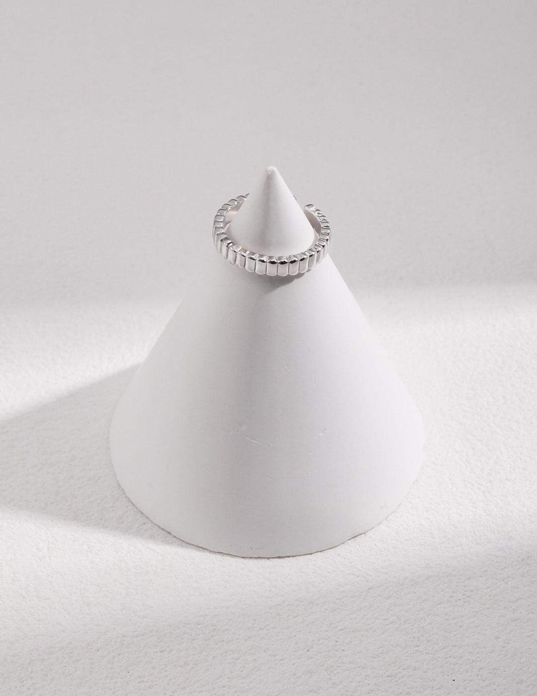 Cheap Minimalist Style 925 Sterling Silver Open Ring - Gembea Jewelry