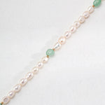 Minimalist Style Jasper Pearl Beaded Necklace - Gembea Jewelry