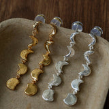 Moon Phase Gradient Drop Earrings gembea jewelry
