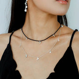 Moon Phase Gradient Drop Earrings gembea jewelry