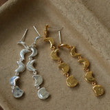 Moon Phase Gradient Drop Earrings gembea jewelry