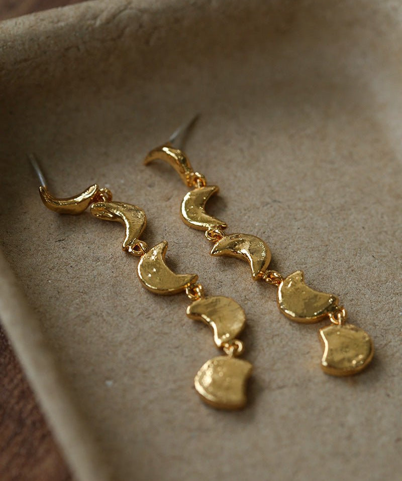 Moon Phase Gradient Drop Earrings gembea jewelry