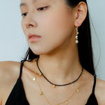 Moon Phase Gradient Drop Earrings gembea jewelry