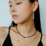 Moon Phase Gradient Drop Earrings gembea jewelry