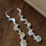 Moon Phase Gradient Drop Earrings gembea jewelry
