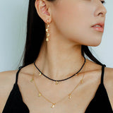 Moon Phase Gradient Drop Earrings gembea jewelry